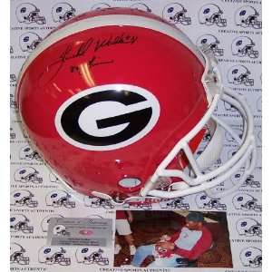 Herschel Walker Autographed Helmet   Authentic   Autographed NFL 