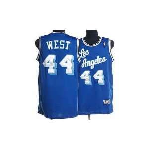Jerry West Mitchell and Ness Throwback Blue Los Angeles Lakers Jersey 