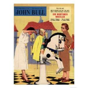 John Bull, Hair Salon Magazine, UK, 1950 Premium Poster Print, 18x24