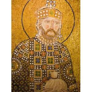  Mosaic of John the Baptist Inside Aya Sofya, Istanbul 