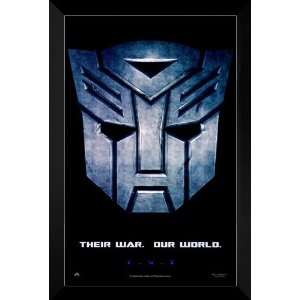   Transformers FRAMED 27x40 Movie Poster Josh Duhamel