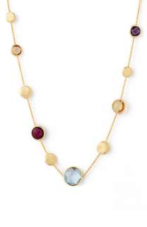 Marco Bicego Jaipur Single Strand Semiprecious Necklace  