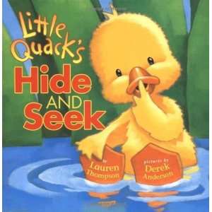  Little Quacks Hide and Seek [Board book] Lauren Thompson Books