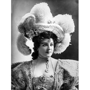  Portrait of Singer and Actress Lillian Russell Stretched 