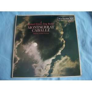   MONTSERRAT CABALLE Richard Strauss Song Recital Montserrat Caballe