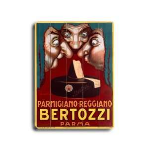  Arte House Wooden Sign, Parmigiano Reggiano Bertozzi Parma 