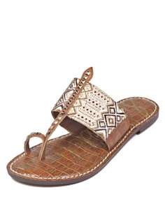 Sam Edelman Flat Sandals   Gibson Tribal Toe Ring