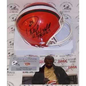 Paul Warfield   Riddell   Autographed Mini Helmet   Cleveland Browns