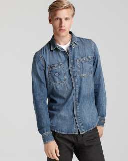 Diesel Rooby Chambray Slim Fit Shirt   The Dad with Too Many Ties 