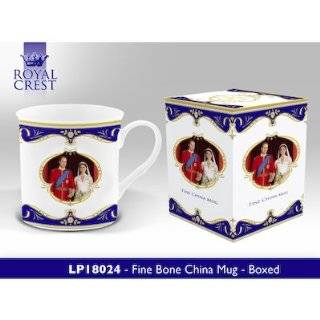 Royal Wedding Fine Bone China Mug, Royal Couple  Prince William 