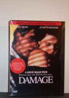 DAMAGE ~DVD oop~ Jeremy Irons, Juliette Binoche NEW 794043466823 
