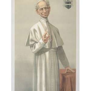  Portrait of Pope Leo XIII at Age 68 from English 