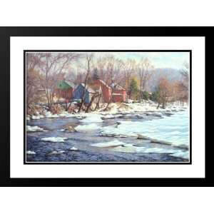 Whitney, Richard 24x19 Framed and Double Matted Spring 