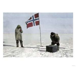 Roald Amundsen, First to Reach the South Pole, Fixing Position at the 