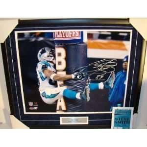 NEW Steve Smith SIGNED Custom Framed 16X20 PANTHERS   Autographed NFL 