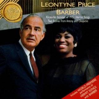 Leontyne Price Sings Barber by Samuel Barber, Thomas Schippers, New 