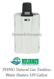   PH90G NATURAL GAS HYBRID ON DEMAND TANKLESS WATER HEATER NEW  