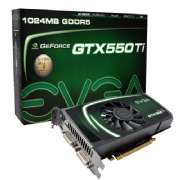 EVGA 01G P3 1556 KR GeForce GTX 550 Ti Graphics Card   951 MHz Core 
