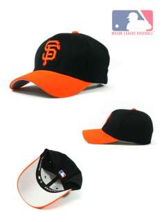 San Francisco Giant Team Baseball Cap Black Orange Cap with Orange 
