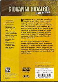 Giovanni Hidalgo CONGA VIRTUOSO English/Spanish 90m DVD  