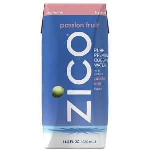 ZICO Pure Premium Coconut Water, Passion Fruit, 11.2 oz 