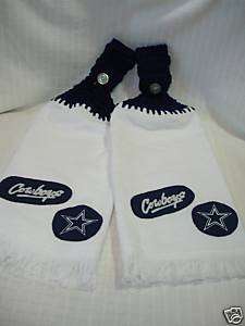Dallas Cowboys Crochet Hand Fridge Golf Bar Towels  