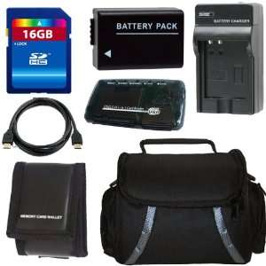 Digital Camera Accessory Kit Includes 16GB SDHC Memory + Memory Reader 
