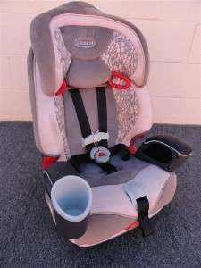 Graco Nautilus * Deluxe 3 in 1 Car Seat * Pink Butterfly  