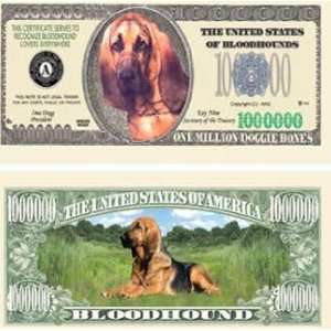  Set of 5 Bills Bloodhound Dog Bill: Toys & Games