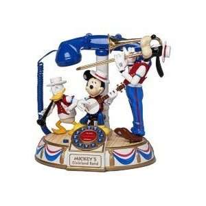  Disney Mickey Mouse Dixieland Band Animated Phone 