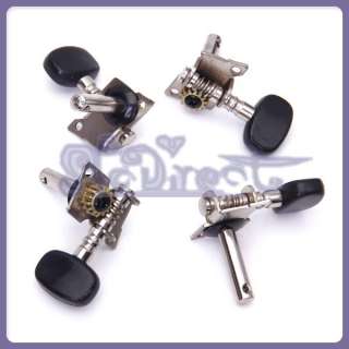 TUNING PEGS PIN MACHINES heads TUNERS 2R 2L. w 8 scres UKULELE 4 