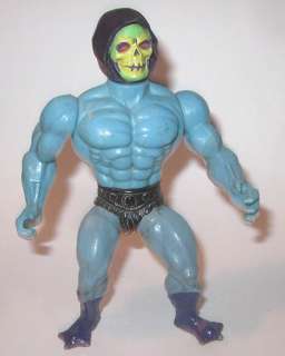 1984 He Man MOTU HeMan Original Skeletor (Worn) Figure  