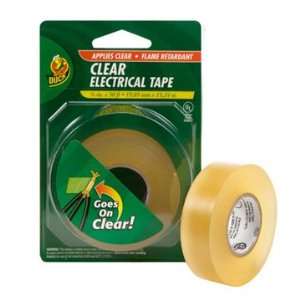  Clear Electrical Tape Duck Brand .75 in x 50 ft.