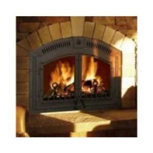  Napolean Fireplaces H336 SS Cast Iron Double Doors with 