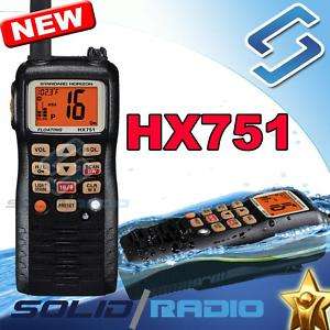 Standard Horizon Marine Radio HX751 HX 751 handheld  