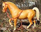 enlarge orange breyer horse rope halter w matching lead clip