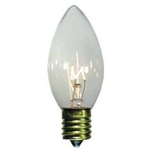  Set Of 4 Clear C9 Replacement Christmas Light Bulbs #ES64 