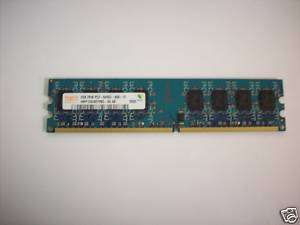 HYNIX 2GB DDR2 6400 NON ECC Desktop MEMORY HP DELL  