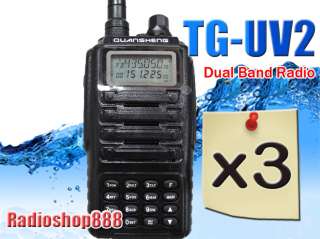 dual band tg uv2 vhf uhf fm handheld radio