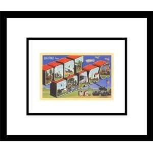  Greetings from Ft. Bragg, North Carolina Places Framed Art 