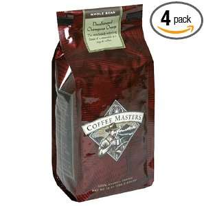 Coffee Masters Flavored Coffee, Outrageous Orange Decaffeinated, Whole 