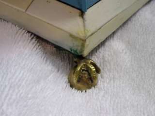   Brass Strong Lock Locking Box with Key~Jewelry Casket 11.5lb  