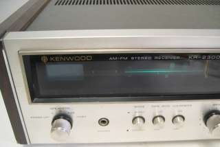 1972 Nostalgia* KENWOOD STEREO TUNER/AMP KR 2300  