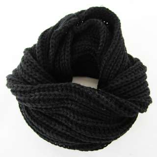 Color Lady Knit Neck Circle Scarf Shawl Wrap Warmer Loop New  