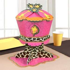  Giraffe Girl   Personalized Birthday Party Centerpieces 