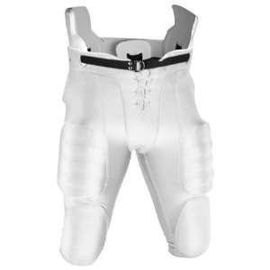   Adult LP 08 Slotted Football Game Pants WHITE AXL