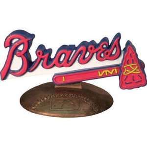  Atlanta Braves 3 D Team Logo Statue