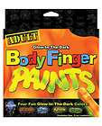 Adult Glow In the Dark Body Finger Paints items in All About the Skin 