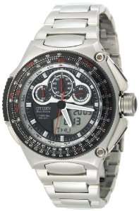 Citizen Mens JW0010 52E Eco Drive Promaster SST Stainless Steel Watch 
