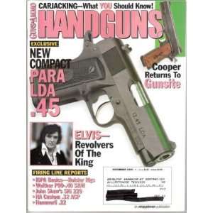  Guns and Ammo Handguns November 2000 Elvis Revolvers Of 